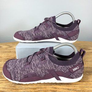 Xero Shoes Oswego Barefoot Minimalist Running Shoes (Women 8.5, purple)